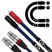 Clearway 2RCA to 2XLR 1m